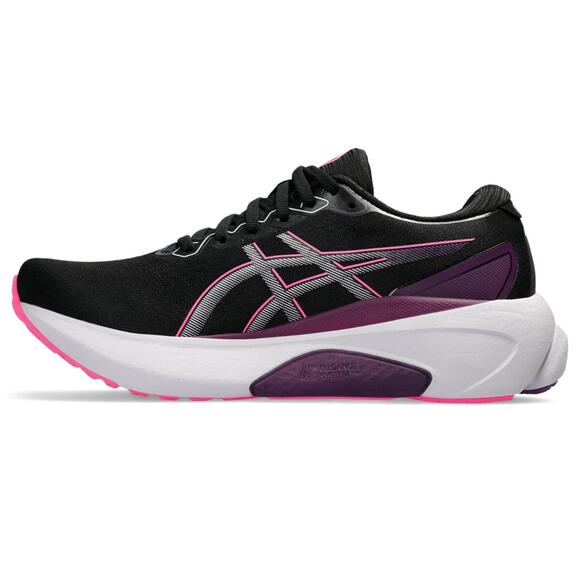 ASICS Women's Gel-Kayano 30 Running Shoes, Black/Lilac HINT Size 11 WIDE - Picture 3 of 9